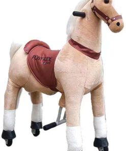 Alternative view of Pony Ride, Paard licht Bruin,KLEIN