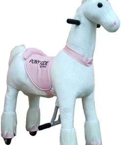 Alternative view of Pony Ride, unicorn Roze, MEDIUM