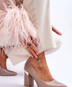 Alternative view of Pumps met dikke hak model 177681 Step in style