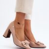 Pumps met dikke hak model 193388 Step in style