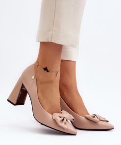 Pumps met dikke hak model 193388 Step in style