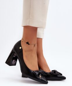 Pumps met dikke hak model 193389 Step in style