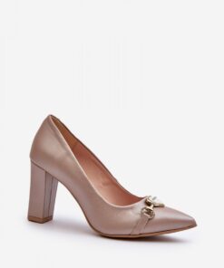 Alternative view of Pumps met dikke hak model 194664 Step in style