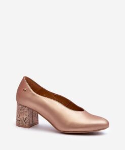 Alternative view of Pumps met dikke hak model 198121 Step in style