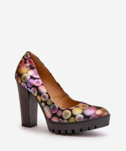 Alternative view of Pumps met dikke hak model 199812 Step in style