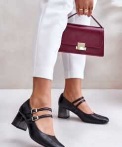 Pumps met dikke hak model 201324 Step in style