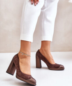 Pumps met dikke hak model 201728 Step in style