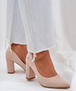 Pumps met dikke hak model 208442 Step in style