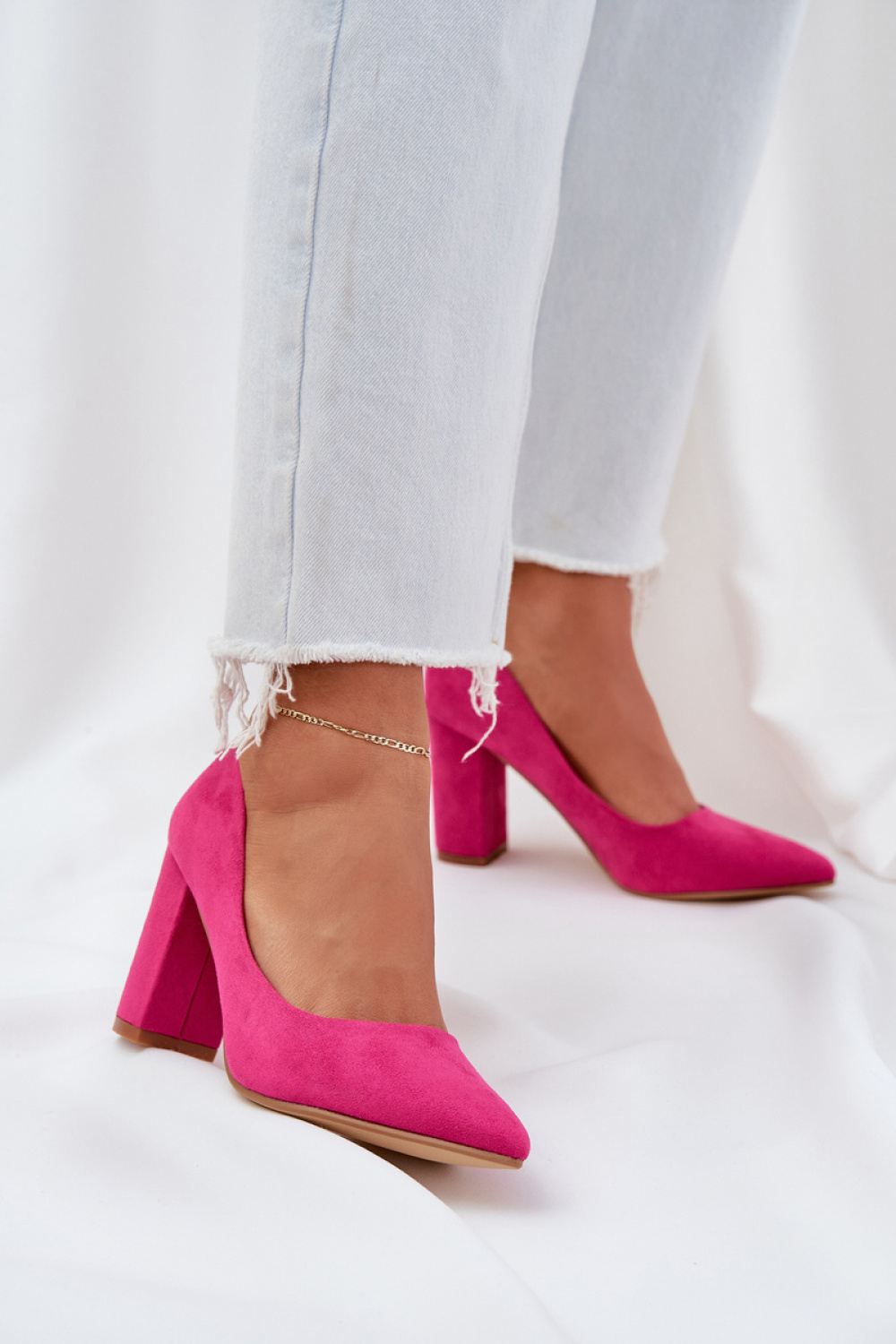 Pumps met dikke hak model 208443 Step in style