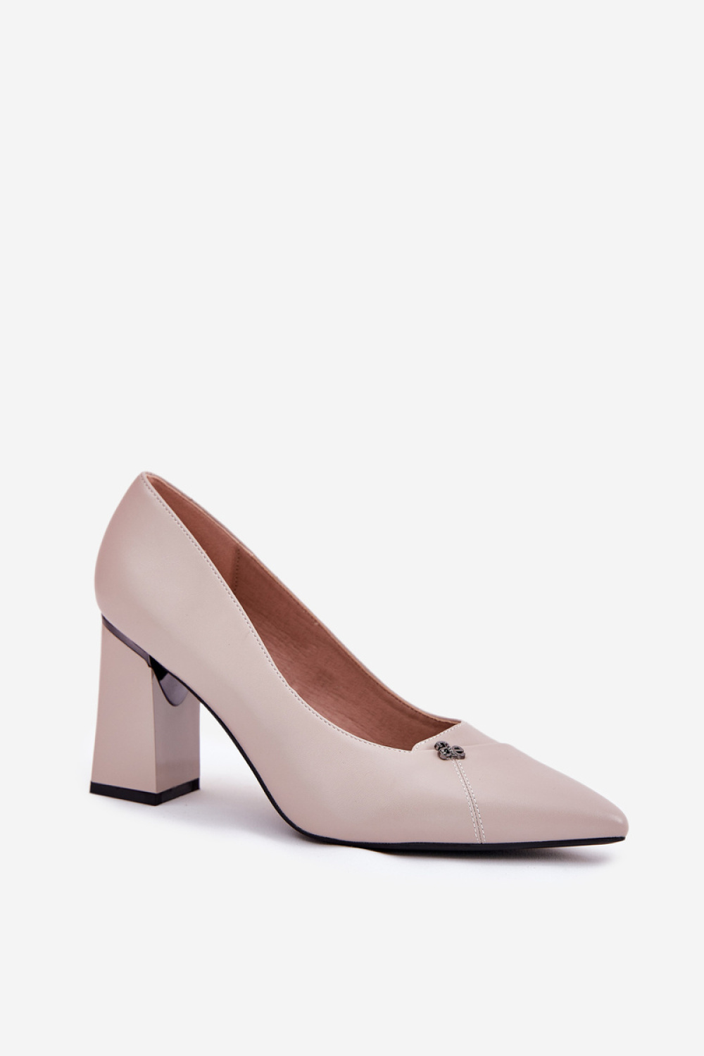 Pumps met dikke hak model 211982 Step in style