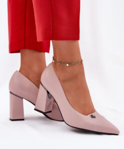 Pumps met dikke hak model 211983 Step in style
