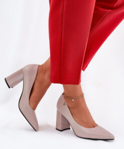 Pumps met dikke hak model 211984 Step in style