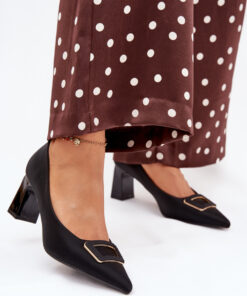 Pumps met dikke hak model 216090 Step in style
