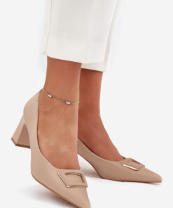 Pumps met dikke hak model 216314 Step in style