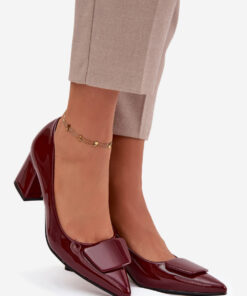 Pumps met dikke hak model 220886 Step in style