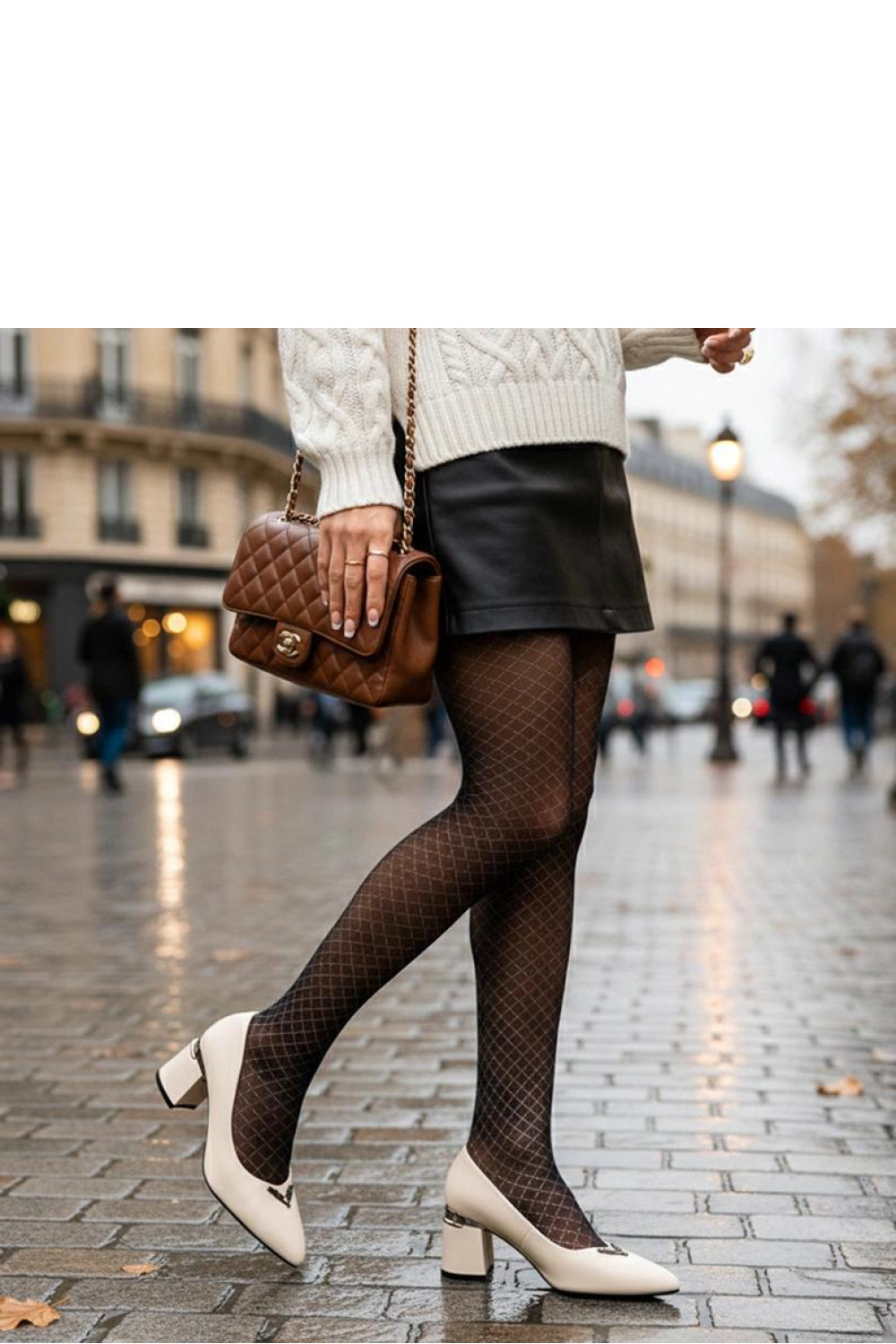 Pumps met dikke hak model 221653 Solea - Afbeelding 2