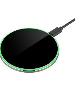 Rapoo XC150 Draadloze QI Inductielader 10W Glas Zwart/Zilver