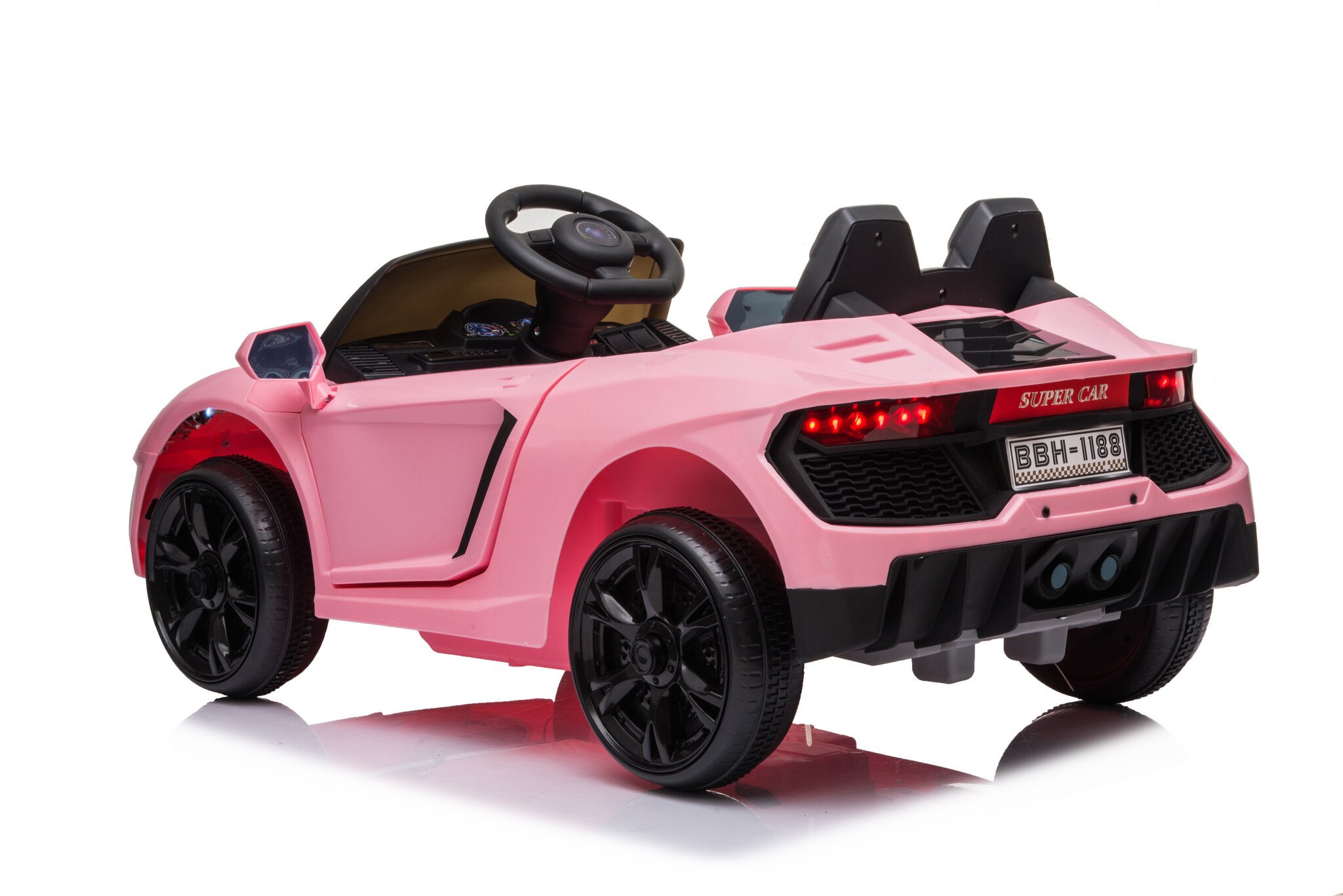 Rit op auto Speedy 12V Pink - Afbeelding 6