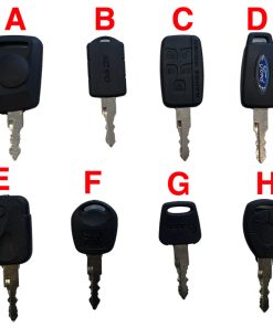 Sleutel t.b.v. elektrische kinderauto's