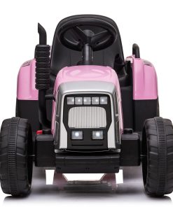 Alternative view of Trekker met aanhangwagen 12V Roze