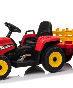 Alternative view of Trekker met aanhangwagen 12V Rood