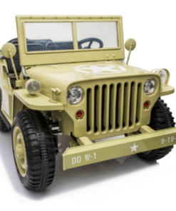 Alternative view of Willy's Jeep Army 24V 3 zits Khaki