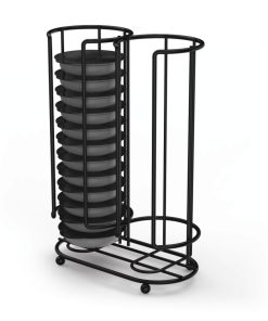 Xavax Koffiecuphouder Voor Tassimo Houder Voor 26 Cups Zwart Mat