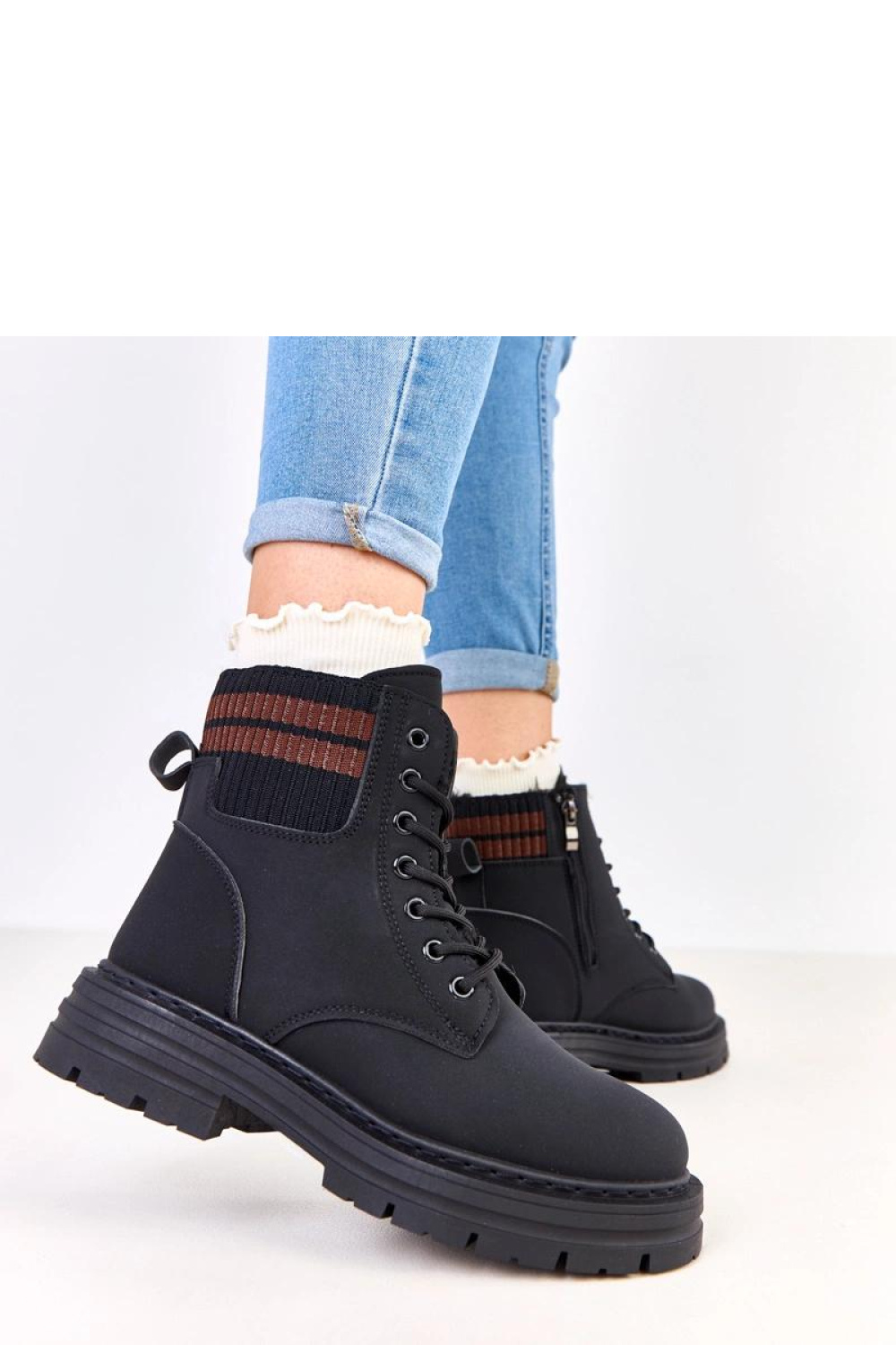 Zware bottines model 219420 Solea - Afbeelding 3