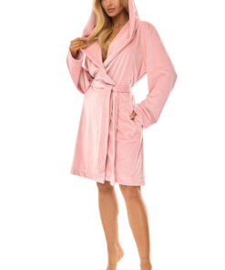 Alternative view of ochtendjas model 218045 L&L collection