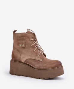 Alternative view of platform boots model 201171 Step in style