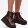 platform boots model 220500 Step in style