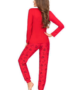 Alternative view of pyjama model 160016 Donna