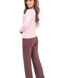 Alternative view of pyjama model 217109 Donna