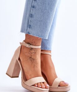 sandalen op hak model 179871 Step in style