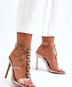 sandalen op hak model 183496 Step in style