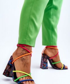 sandalen op hak model 193942 Step in style