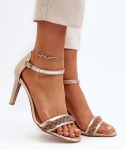 sandalen op hak model 194688 Step in style