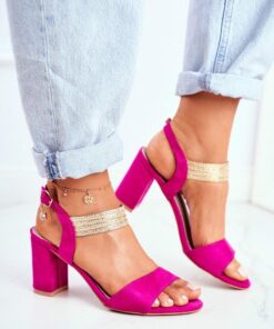 sandalen op hak model 196324 Step in style