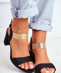 sandalen op hak model 196325 Step in style