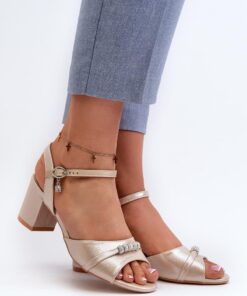 sandalen op hak model 196331 Step in style