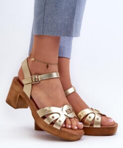 sandalen op hak model 196334 Step in style