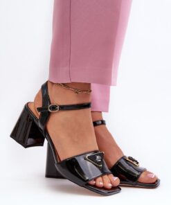 sandalen op hak model 196645 Step in style