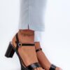 sandalen op hak model 197084 Step in style