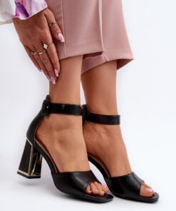 sandalen op hak model 197088 Step in style