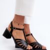 sandalen op hak model 197091 Step in style