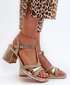 sandalen op hak model 197572 Step in style