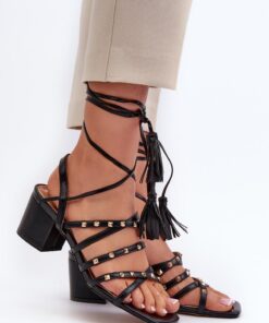 sandalen op hak model 197584 Step in style