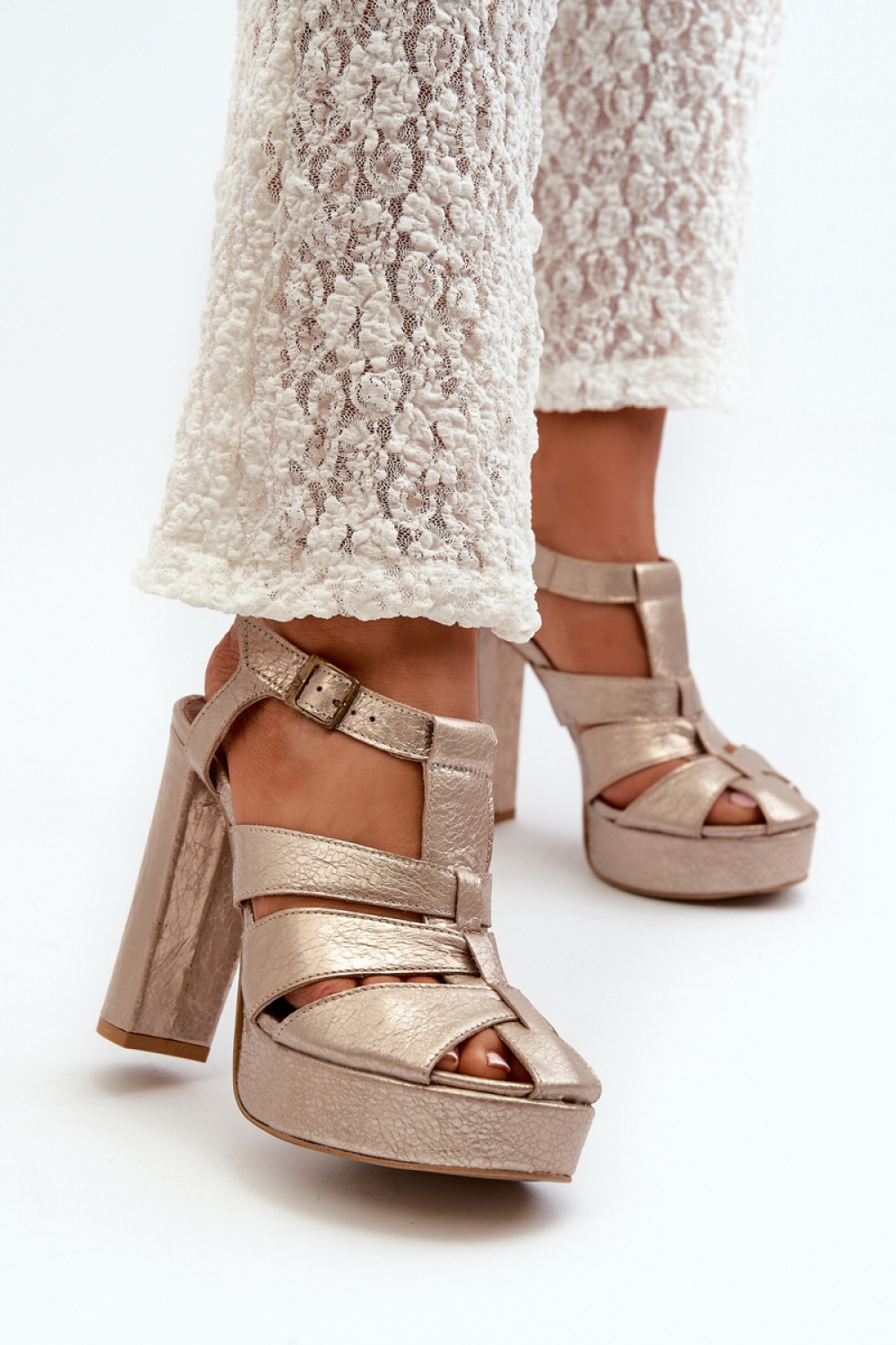 sandalen op hak model 198400 Step in style - Afbeelding 3