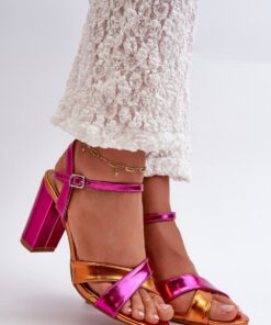 sandalen op hak model 198680 Step in style