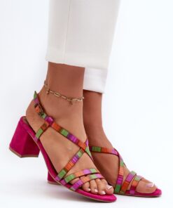 sandalen op hak model 198795 Step in style